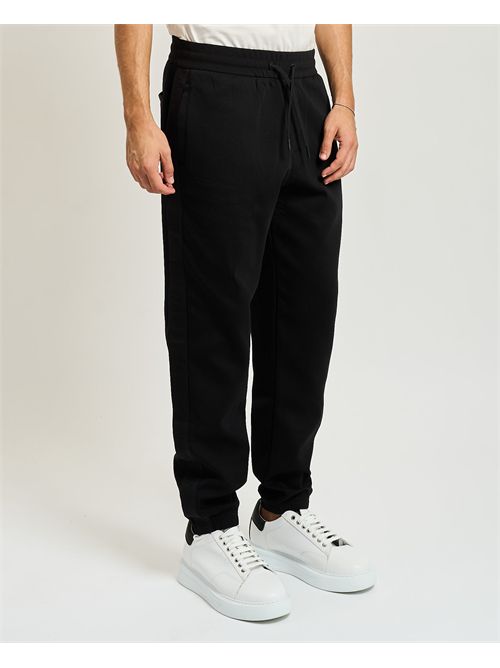 Men's Armani Exchange jogger pants with side band ARMANI EXCHANGE | XM001301-AF10818UC001